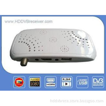 MINI H.264 MPEG4 Digital Satellite Receiver HD / Television